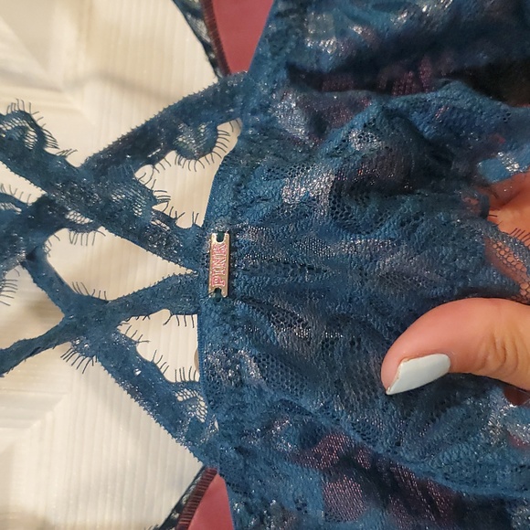 Turquoise push up bra 36D - Picture 3 of 5